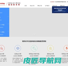 中国总会计师协会继续教育网