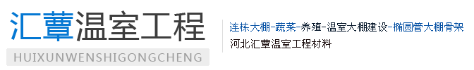 椭圆管大棚骨架-蔬菜养殖温室连栋大棚建设-河北汇蕈温室工程材料