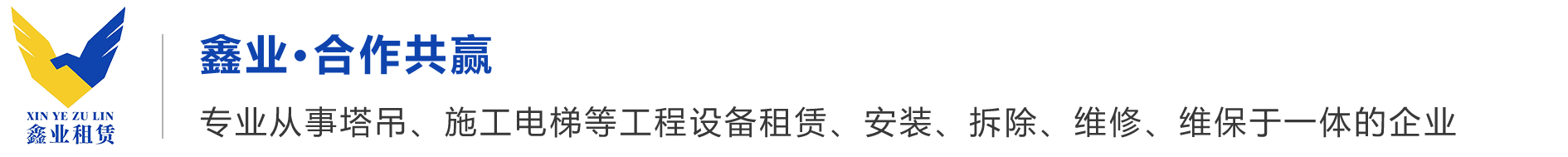 衡阳鑫业建筑机械租赁首页-塔吊施工电梯出租公司